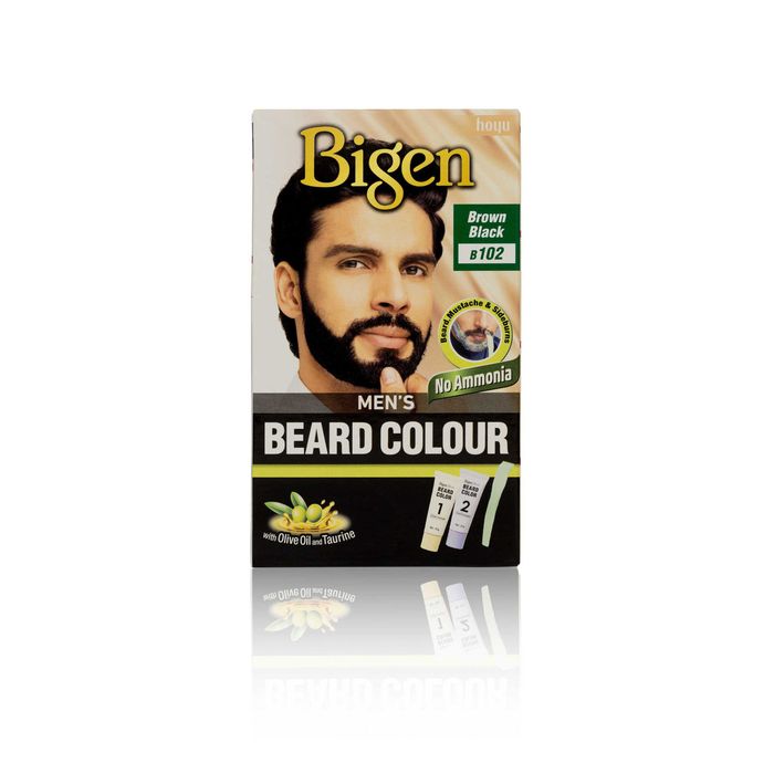 Bigen Beard Color Brown Black #B102