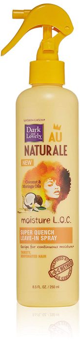 Dark and Lovely Au Naturale Moisture L.O.C. Super Quench Leave-In Spray 250 ml 1