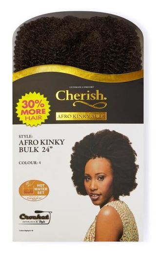 Cherish Afro Kinky Bulk - 4