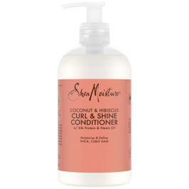 SheaMoisture Coconut & Hibiscus Curl & Shine Conditioner voor Krullend Haar 384 ml