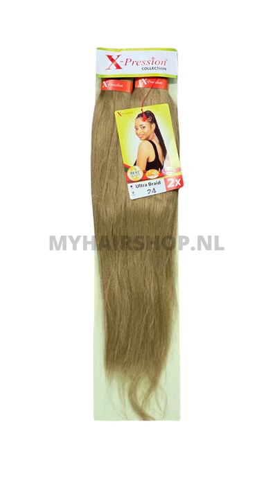 X-Pression Pre-Stretched Braid 2X 46 Inches #24