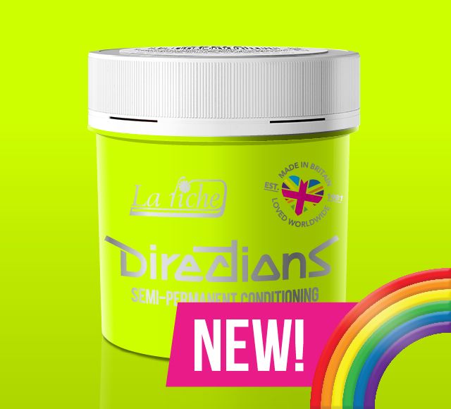 Directions Hair Color - Fluorescent Lime - 88ml 1