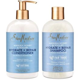 Shea Moisture Manuka Honey & Yogurt Shampoo and Conditioner Set
