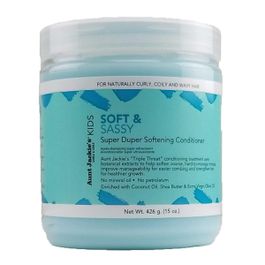 Aunt Jackie's Curls & Coils Girls Soft & Sassy Super Duper Softening Conditioner 426 g