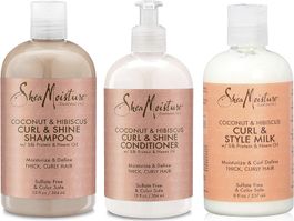 Shea Moisture Coconut & Hibiscus Curl Trio Set