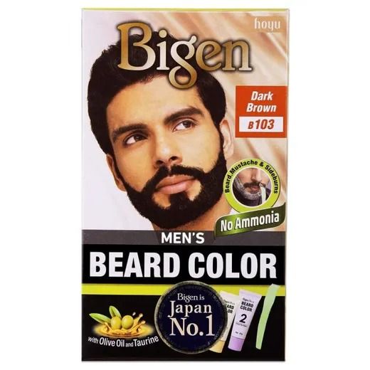 Bigen Beard Color Dark Brown #B103