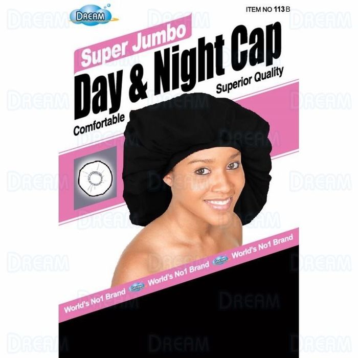 DREAM World WOMENS SATIN DAY & NIGHT CAP JUMBO