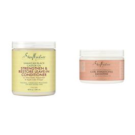 Shea Moisture Jamaican Black Leave In Conditioner & Coconut Smoothie Set